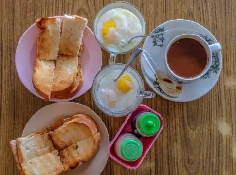 roti bakar in Penang