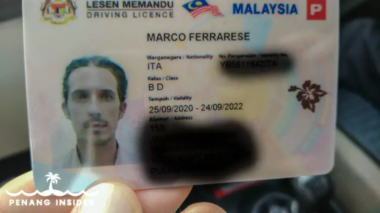 driving license number malaysia